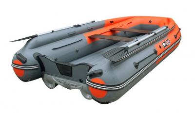 Лодка ПВХ Reef Triton 425 Fi S-Max с интегрированным фальшбортом моторная